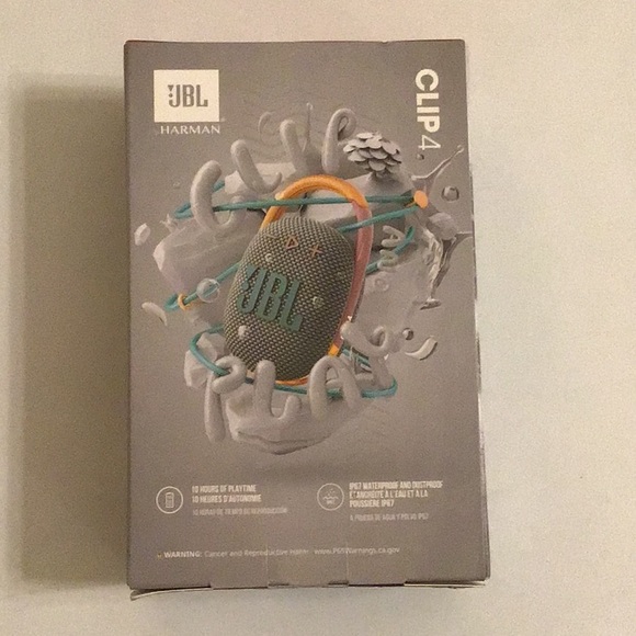 JBL Clip 4 Portable Bluetooth Waterproof Speaker - Picture 9 of 10